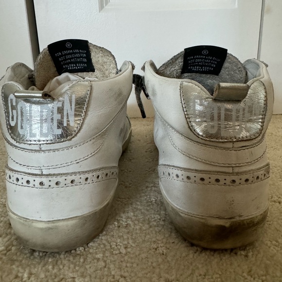 Golden Goose Midstar Wing Tip Glitter Sneakers - Sz 39/9 - Picture 8 of 12